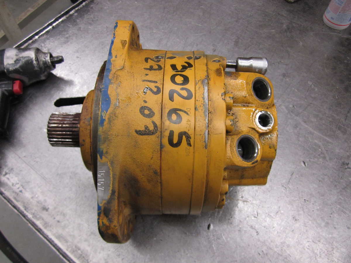 Poclain Motor MS 05 Repair test Hydraulische motor poclain MS MSE