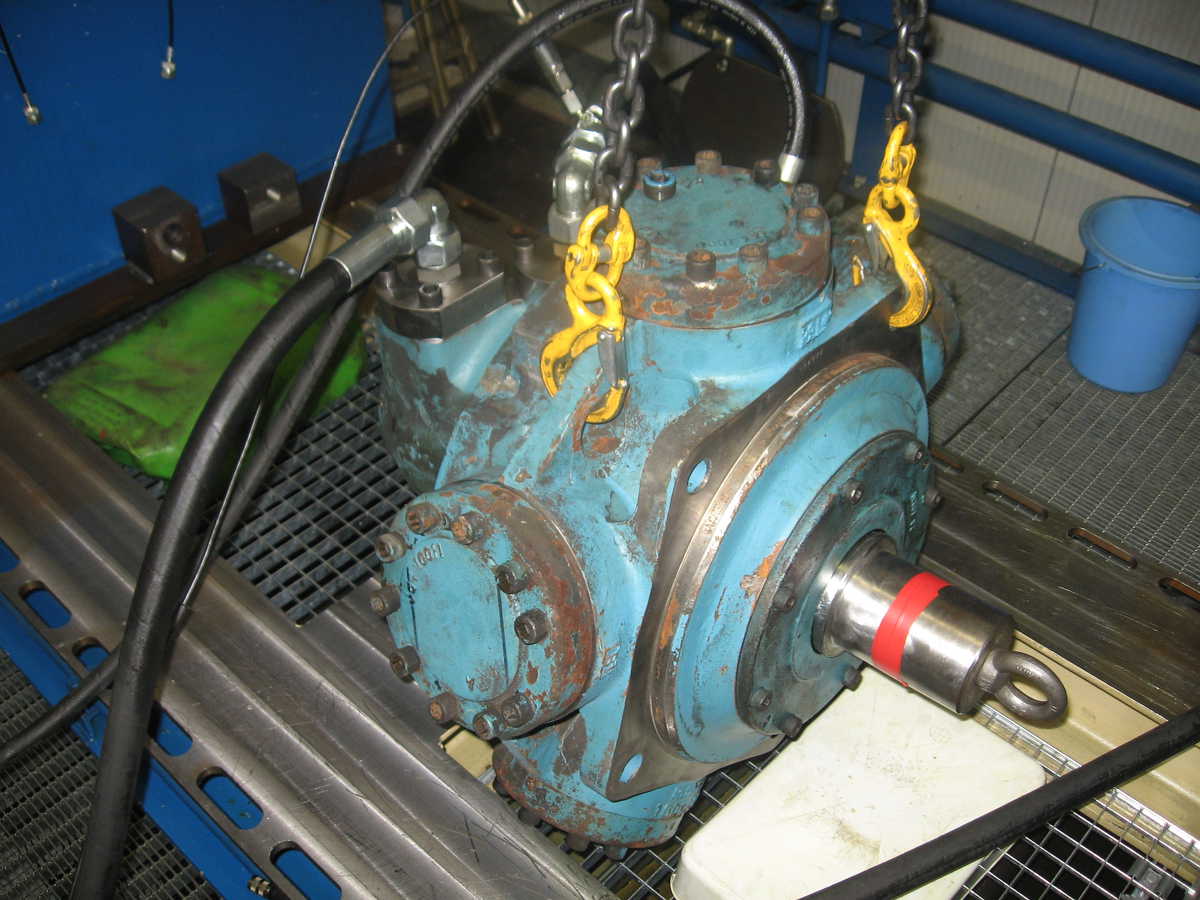 Rotary Power motor 60H952 - te herstellen revisie herstellen repair testen Rotary power 60H952, Linde, Poclain, Hägglunds, Nachi, Amca